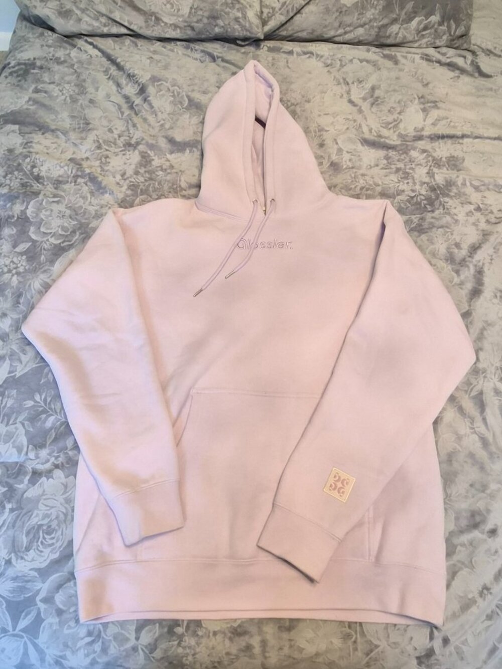 Glossier Limited Edition Lavender Hoodie